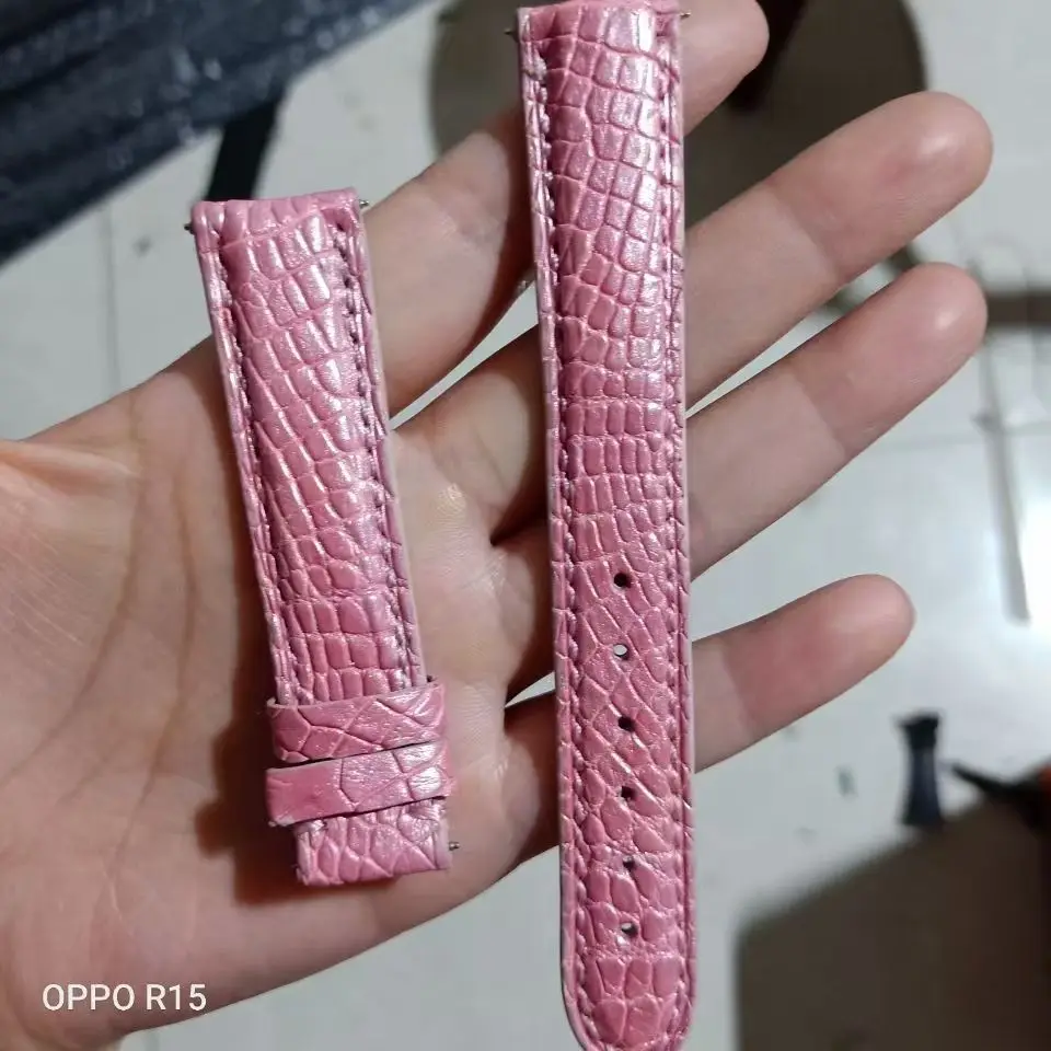 

Direct selling fashionable crocodile leather strap, suitable for both men and women, high-end