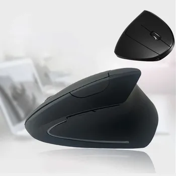 수직 무선 USB 마우스, 인체 공학적 충전식 휴대용 PC 게이머, 컴퓨터 노트북 노트북용