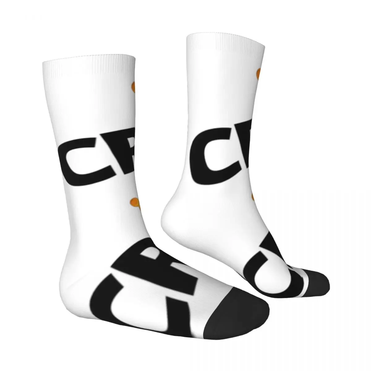 Cristiano Ronaldos The King Football Unisex Winter Socks Hip Hop Happy Socks Street Style Crazy Sock