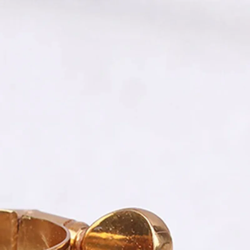 

Double Screw Adjustment Saxophone Ligature Gold Color Copper Compact Durable For Alto Sax Saxophone Ligature Fastener