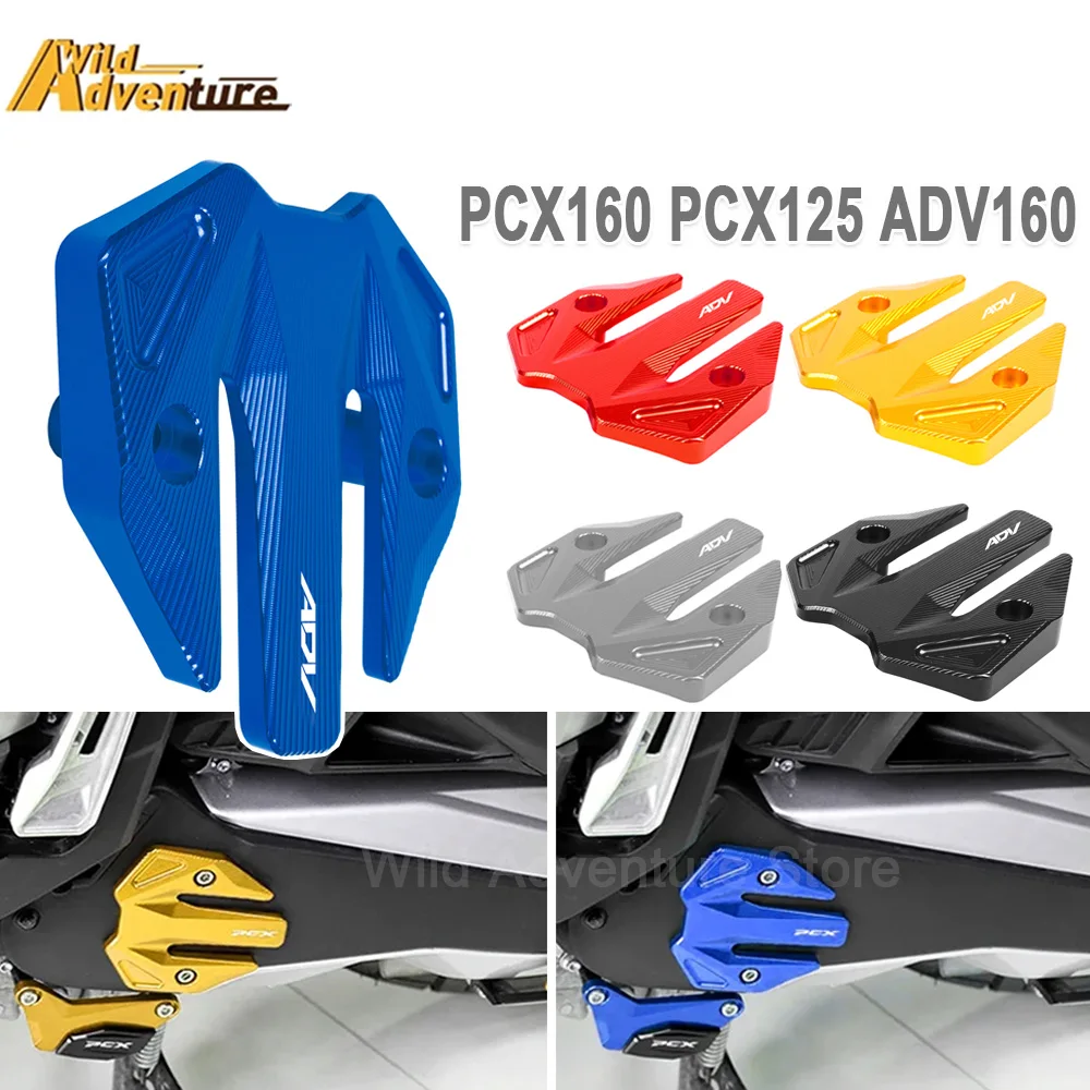 

For Honda Adv160 PCX125 160 Modified Engine Protective Cover Transmission Box Protective Cover Anti-Collision Engine Front Cover
