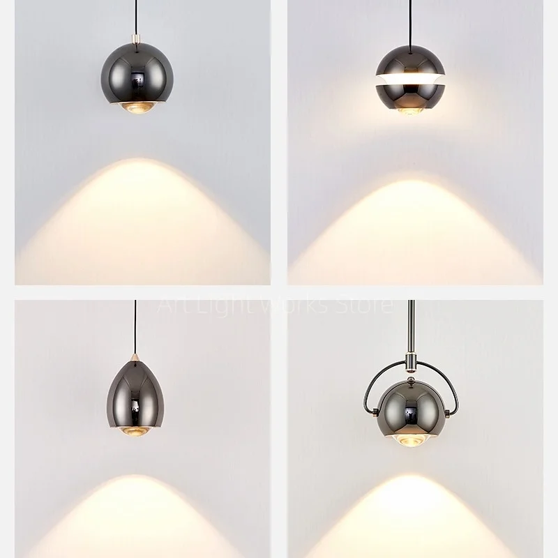 اليد تمتد تقلص مصباح رفع وتحوم رأس السرير قلادة صغيرة ضوء الحديثة الفاخرة الحد الأدنى غرفة نوم