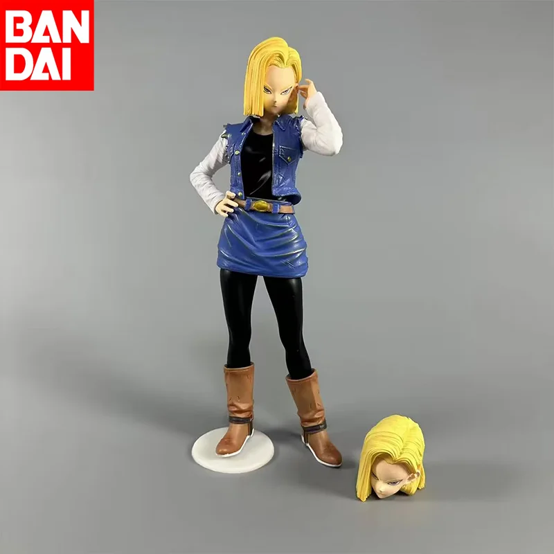 

Dragon Ball Artificial Man 18 Double-headed Model Cartoon Pvc Action Doll Collection Model Toys Desktop Ornaments Collection Toy