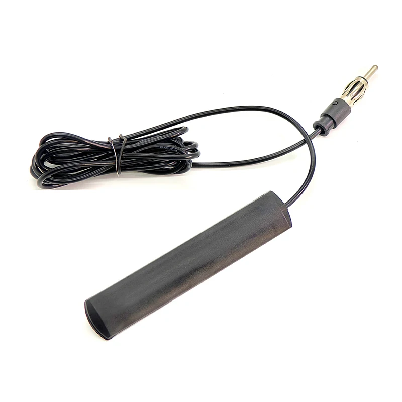 1Pc Car Mounted 85-112MHz Radio Patch Antenna,Mounted Radio TV FM Antenna,Car Length Signal Amplifier,Signal Enhancement Device