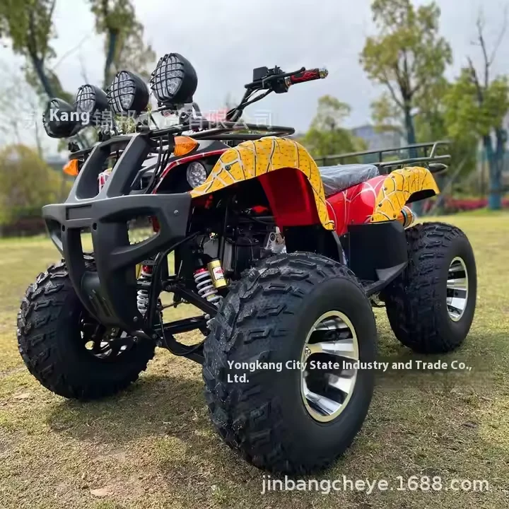 200cc Automatic Chain Drive ATV All-Terrain Off-Road Motorcycle for Mountain & Beach Gas Fuel Equipped Cross-Border Source