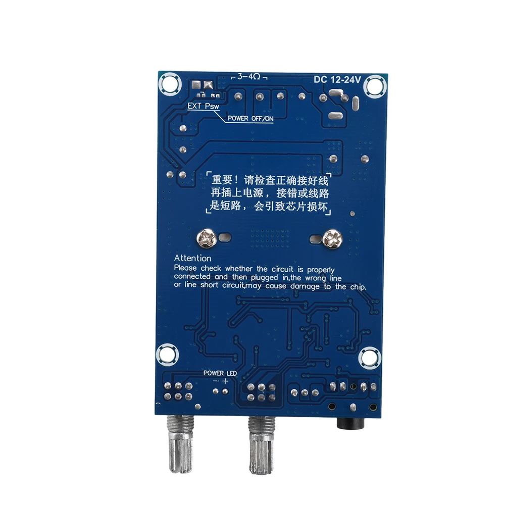 DC12-24V TPA3116D2 Digital Audio Amplifier Class D Stereo Subwoofer Power Amplifier Board for Audio Car Speakers DIY Bass Output