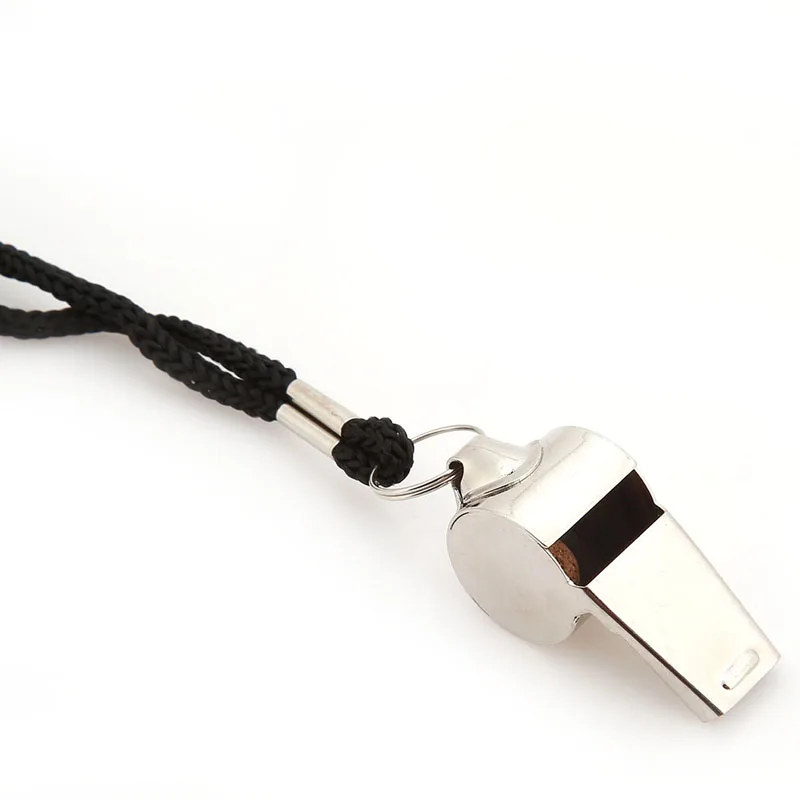 Metal Outdoor Indoor Basketball Referee Stainless Steel Whistle