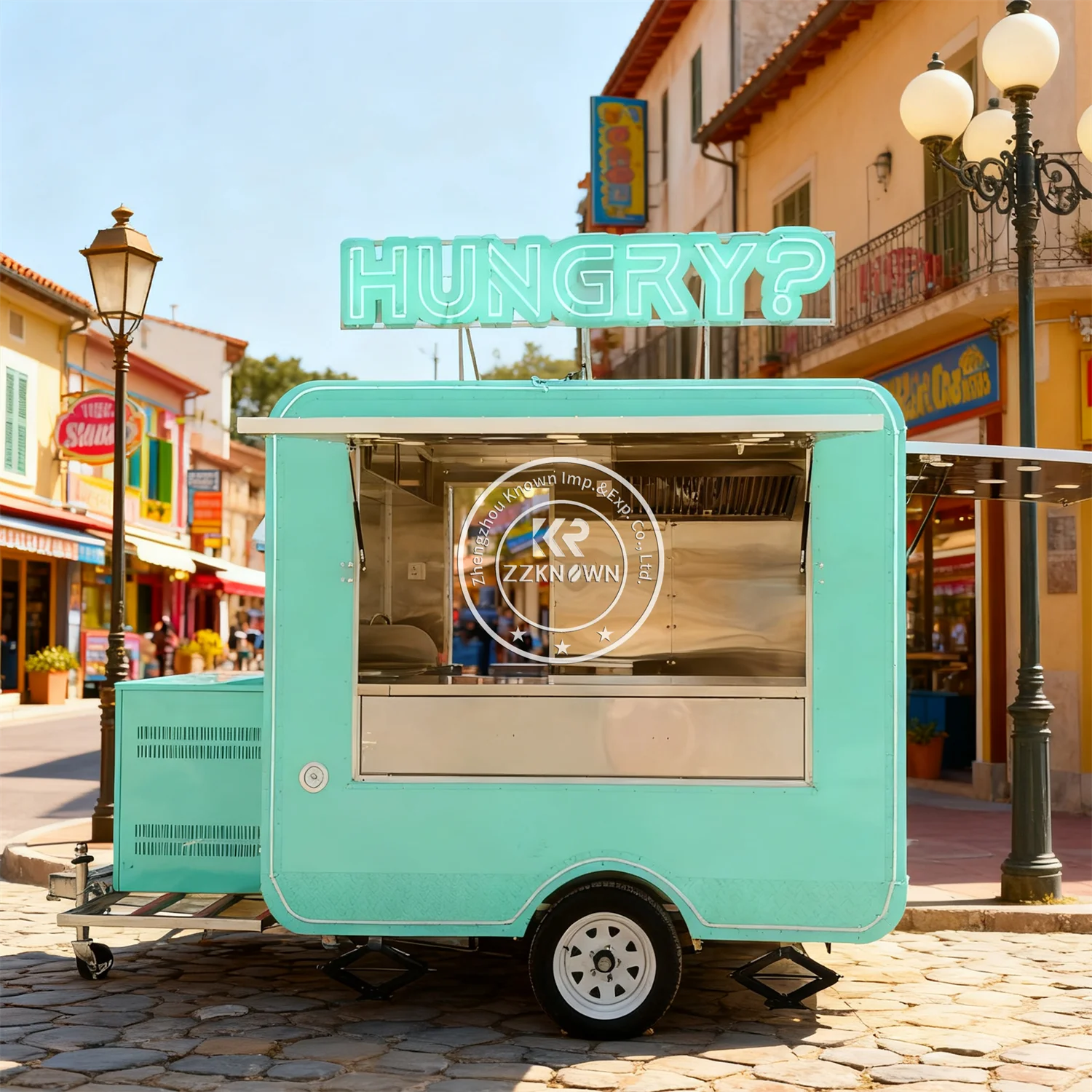 

Custom Catering Trailer Concession Food Trailer Mobile Bar Truck Bbq Foodtruck Street Food Truck With Full Kitchen