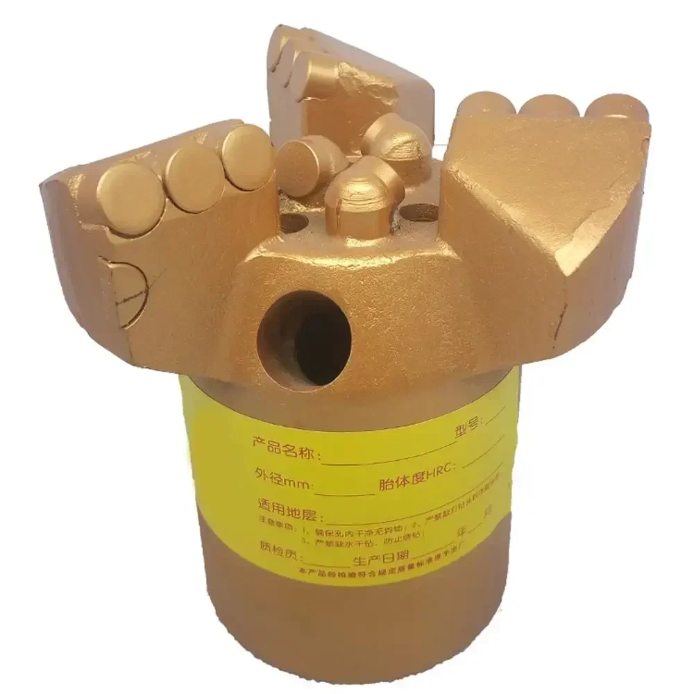 

Hot selling 3 Wings Step Drill Bit Well Drilling PDC Drag Bit For Mining Drilling Bit Geological Exploration Coal Mining taladro