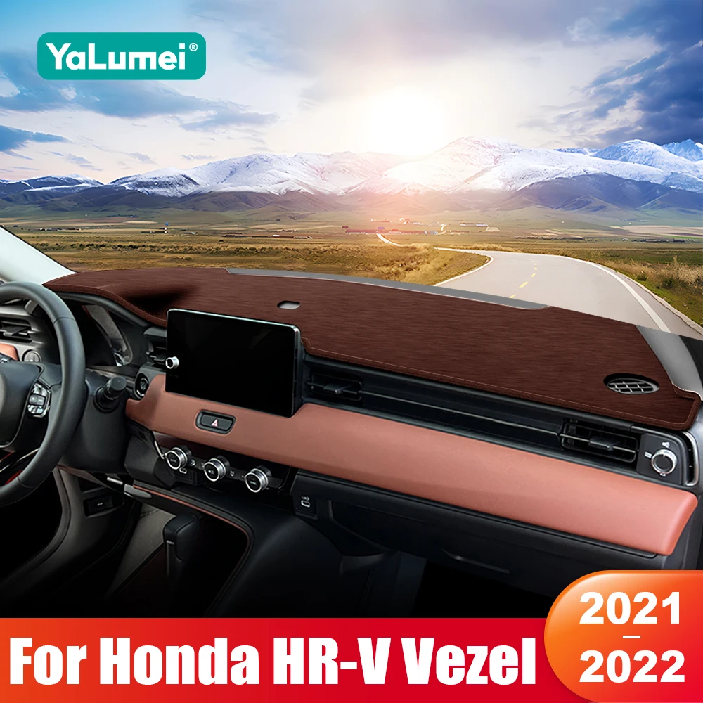 

For Honda HR-V HRV Vezel 2021 2022 Car Dashboard Sun Shade Cover Instrument Panel Mat Non-slip Pad Accessories