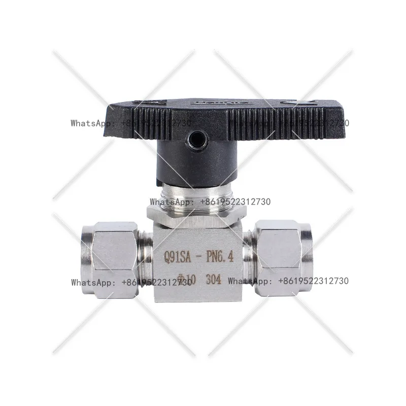 

Оптовая продажа, переключающий шаровой кран из нержавеющей стали 304, рукав с двойной картой, прямой шаровой кран, герметичный шаровой кран с имитацией