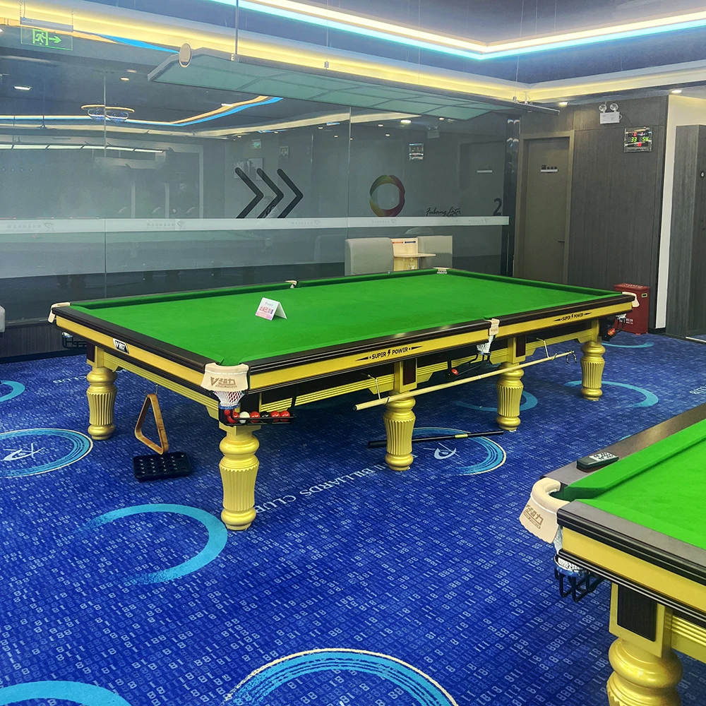 

Tournament International Standard Wood Cushion Snooker Table 12ft 10ft Game Play Snooker Table Usa with Wholesale