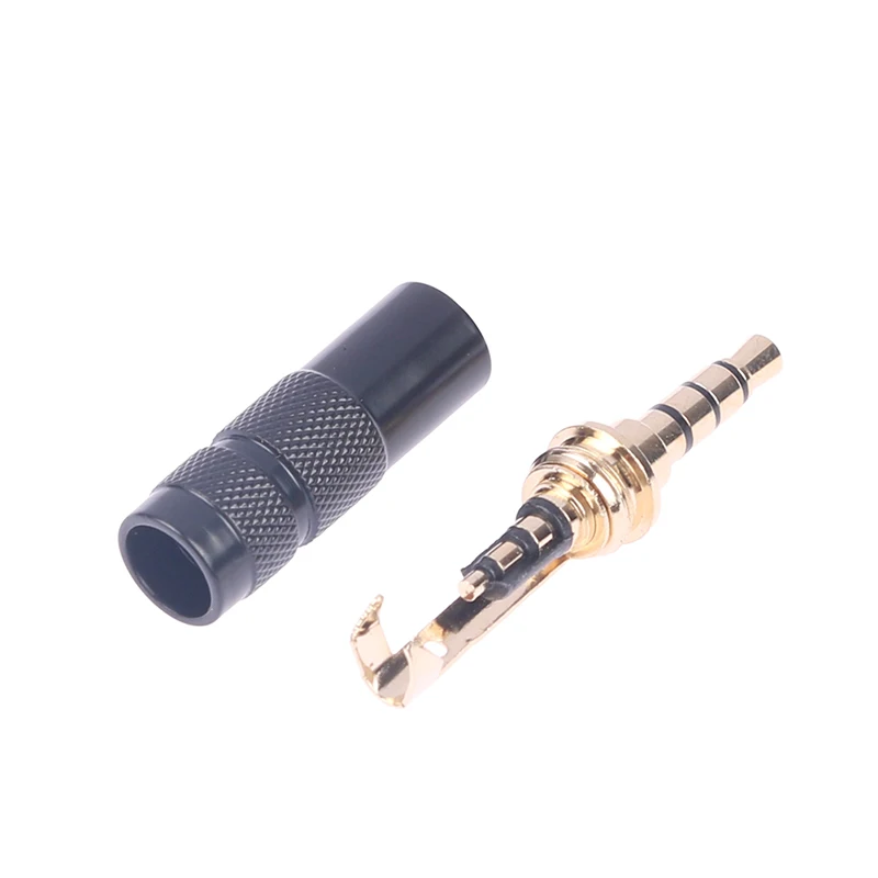 Gold Plated 3.5mm TRS Male to 3.5mm TRRS Female Stereo Audio Connector 3.5 mm 3 Pole Plug to 4 Pole Jack Microphone Adapter