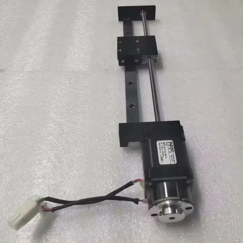 xmsjCNC Modulo scorrevole attuatore con binario elettrico Mini tavolo da corsa con vite a ricircolo di sfere incorporata con stadio di guida CNC per motore passo-passo