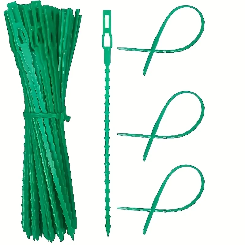 20/60PCS Reusable Plastic Wire Ties Bundle Strap Fastener Durable Binding Line for Cable Management