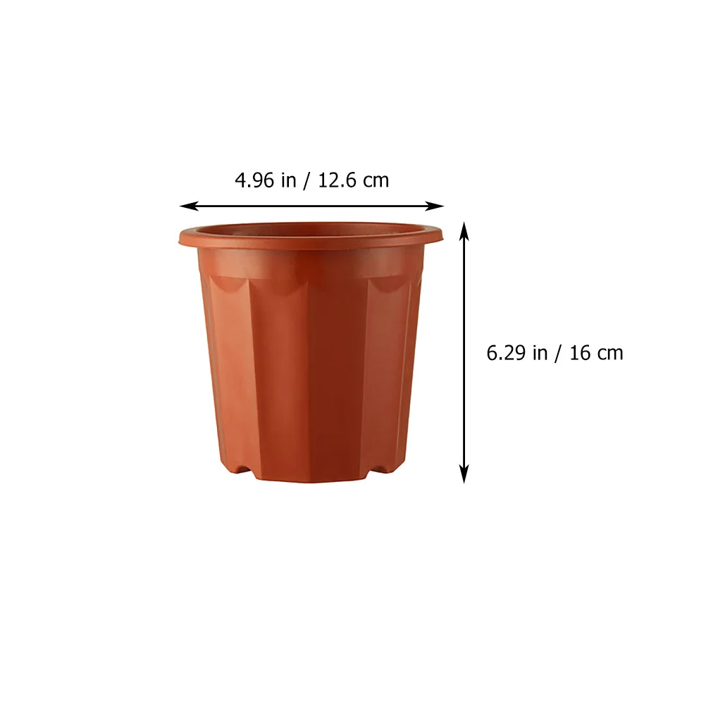 

20pcs Round Plastic Flowerpot Base Planting Planter Durable Eco-Friendly Home Decor Bedroom Kitchen Living Room