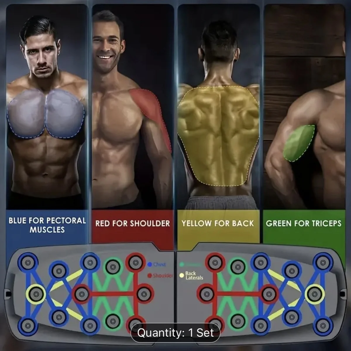 Push-Up Stand Fitness System 5