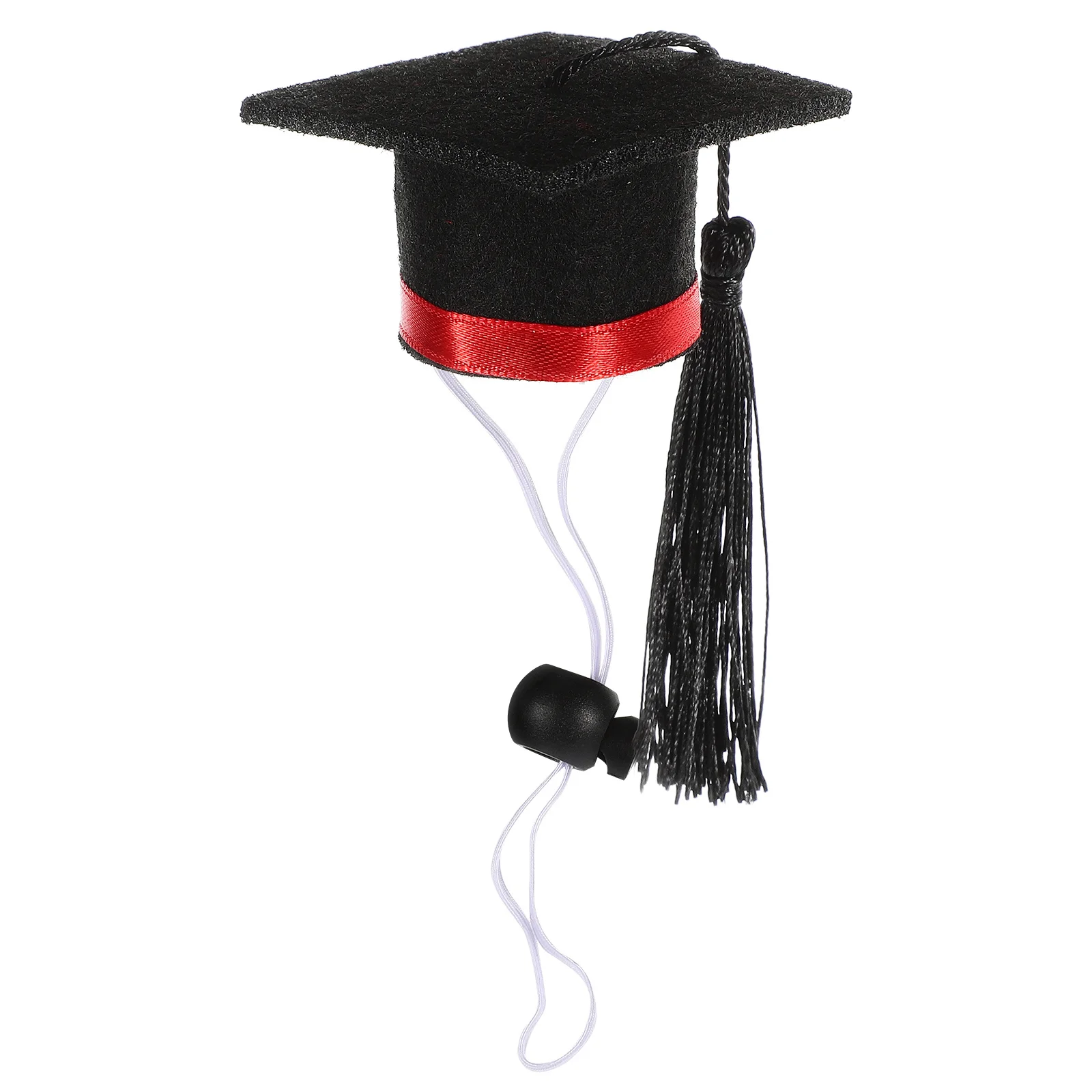 

Mini Felt Graduation Cap for Small Pets Hamster Hat Tassel Lightweight Photo Prop Costume Mini Graduation Cap Small Pet Hat