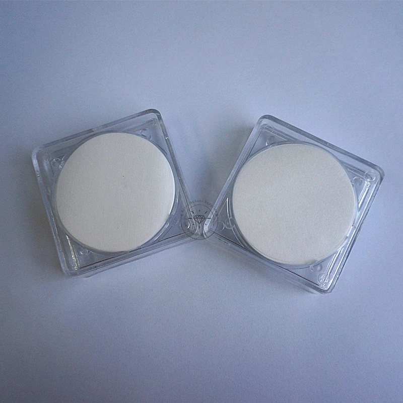 Membrane filtrante microporeuse hydrophobe en PTFE, diamètre de 13mm à 100mm, ouverture par défaut de 0.22 um, 50 pièces