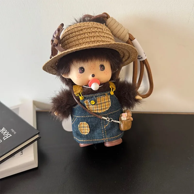 15 سنتيمتر Meng Qiqi لطيف الفينيل الوجه أفخم دمية ظهره القطيفة اكسسوارات السيارات الحلي Kawaii لعبة لينة الديكور مفاجأة هدية #2