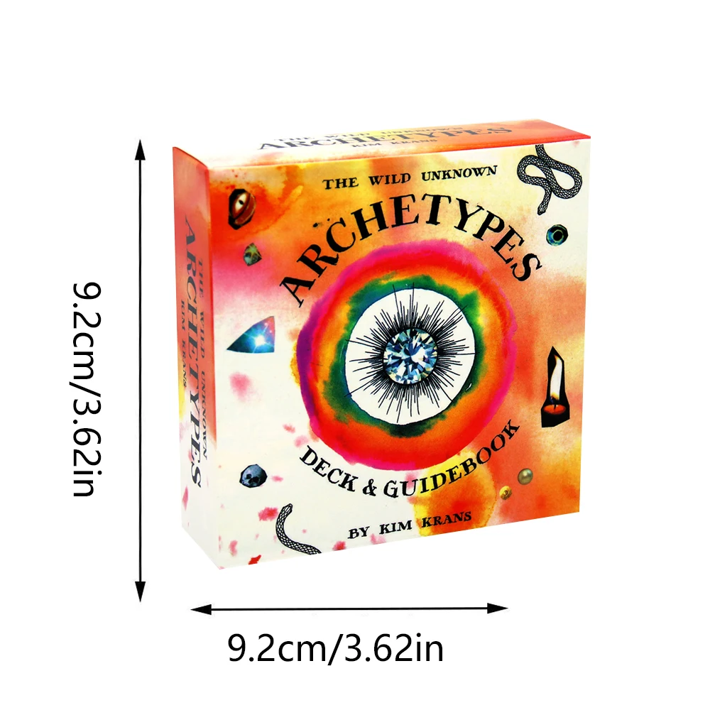 أوراكل وايلد الأنماط الأرشيفية غير معروفة أوراكل بطاقات التارو l أوراكل بطاقة مجلس سطح السفينة ألعاب أوراق اللعب #6