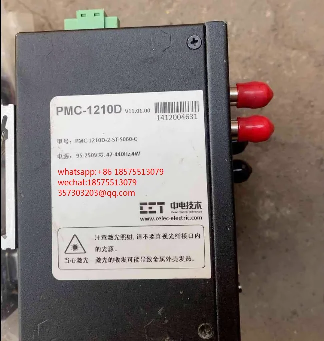 

For PMC-1210D-2-ST-S020 PMC-1210D-2-ST-S060C Fiber Optic Transceiver New Stock 1 Piece