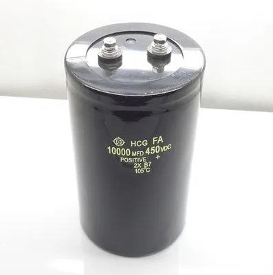 

450V 10000UF Screw foot high voltage electrolytic capacitor CD138 450V 10000UF inverter capacitor