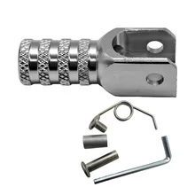

Universal Motorcycle Brake Lever Head Cnc Aluminum Durable Lightweight Replacement Gear Shifter Peg Tip Handlebar Adapter