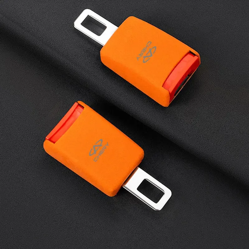 New Car Suede Safety Belt Buckle Extension Thick Plug Extender For Chery Tiggo 8 Arrizo 5 pro gx 5x eQ7 Chery tiggo 7 Pro 2020