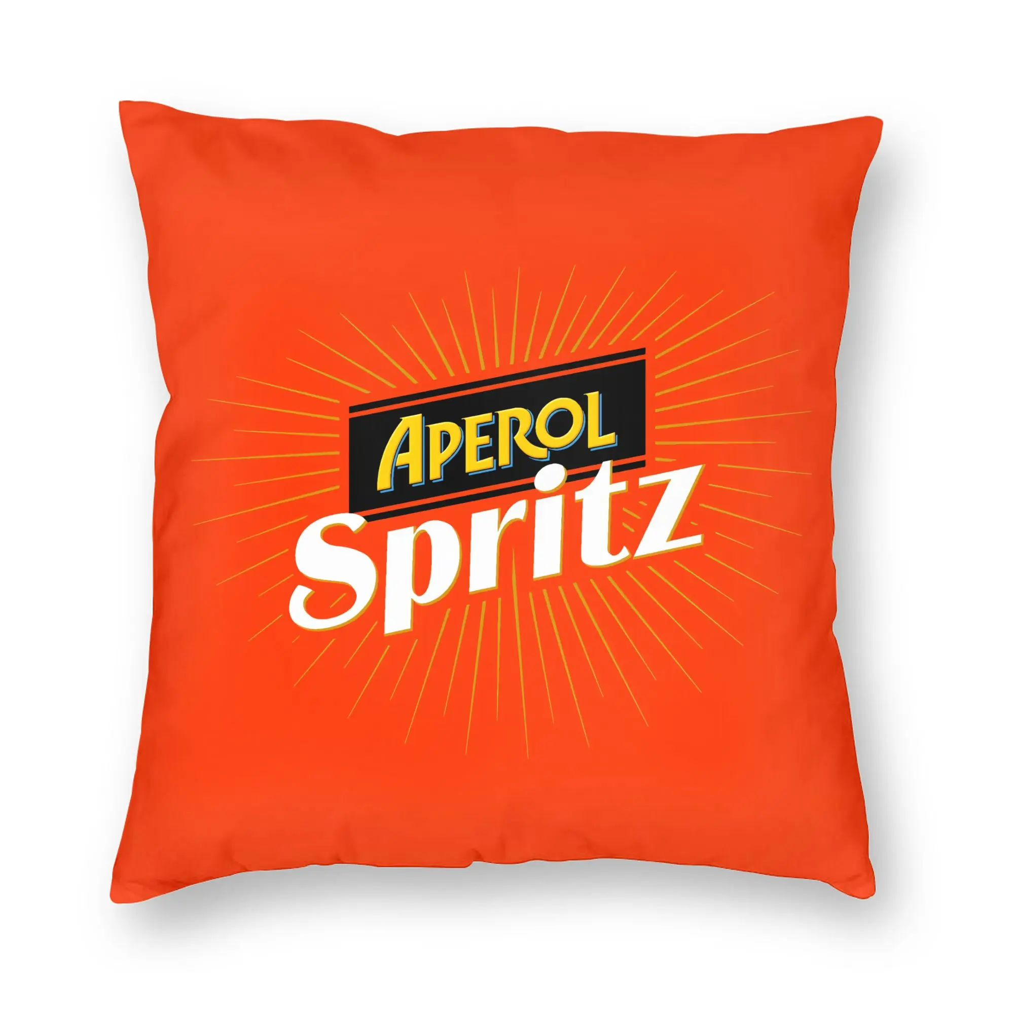 Aperols Spritz Print Throw Pillow Sofa Love Drinking Cocktail Nordic Cushion Cover Square Pillowcase