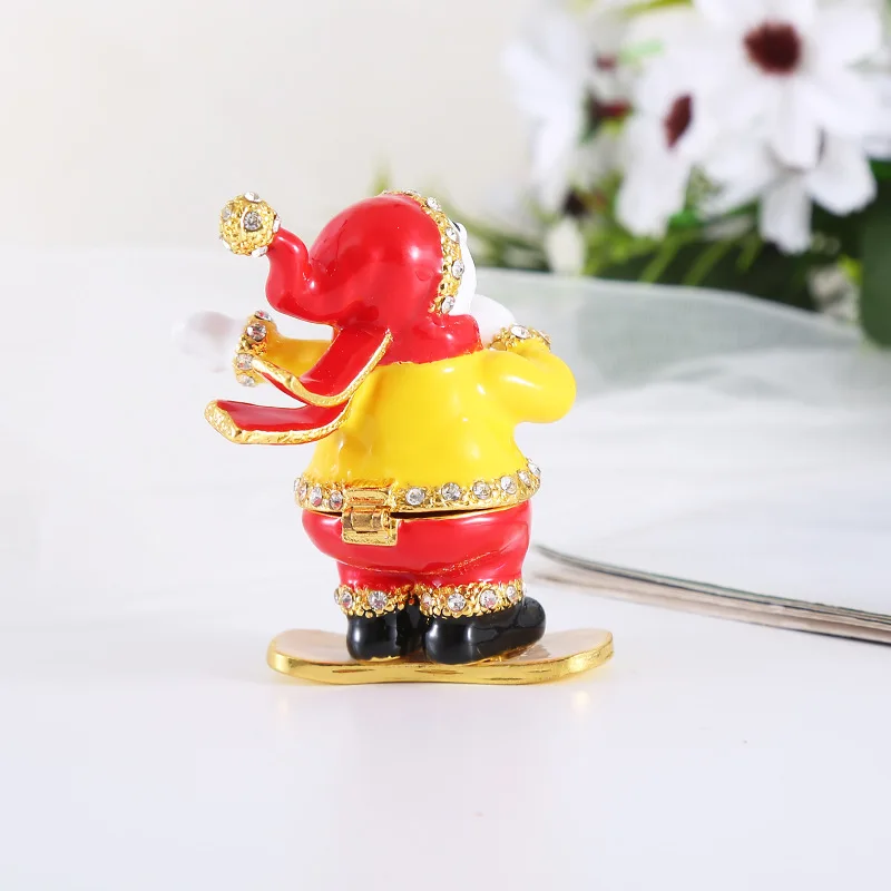 New foreign trade Christmas gift enamel snowman ornament