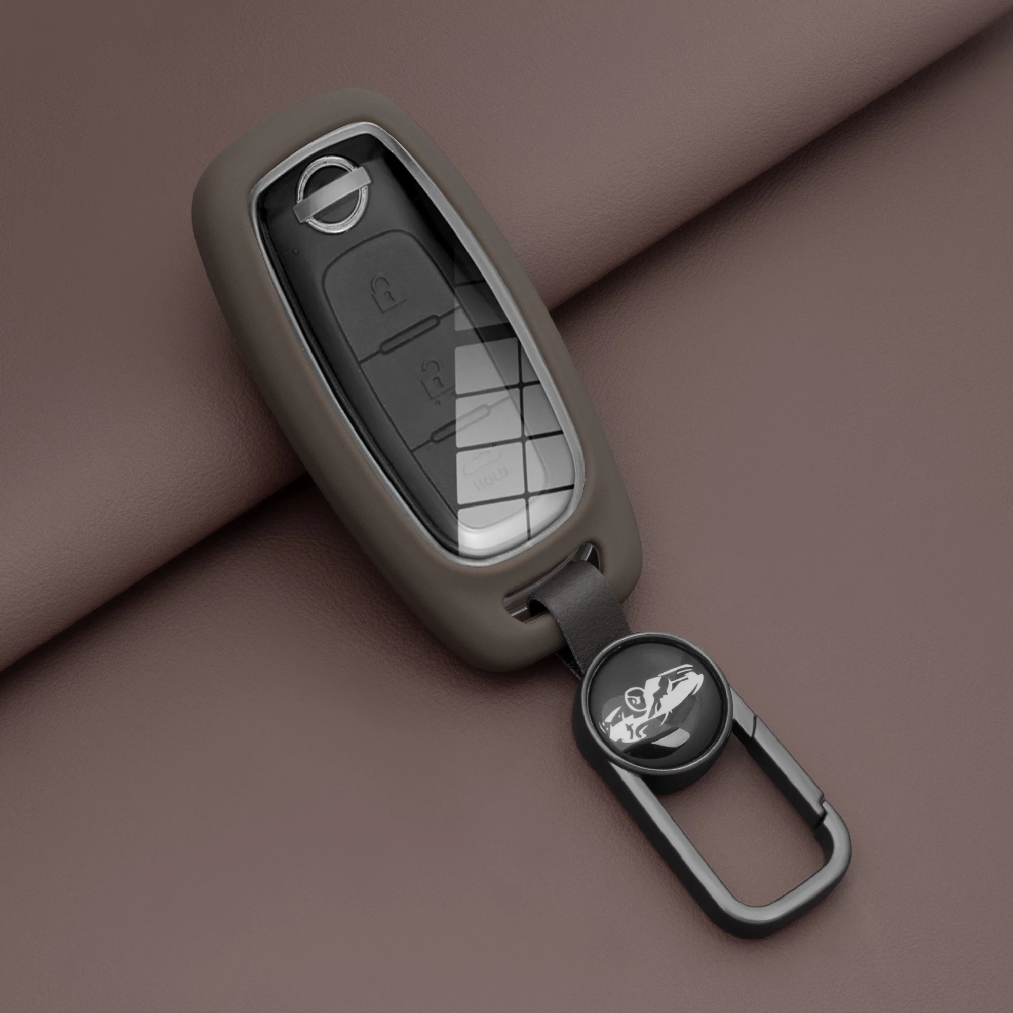 3-Tasten-Silikon-Autoschlüsselhülle für Nissan X-Trail T33 Kicks Qashqai J12 Juke Teana Altima Ariya Zubehör 2023
