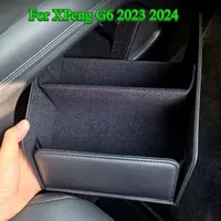 1 pc PU Leather Car Lower Central Console Storage Box Organizer Holder Case for Xpeng Xiao Peng G6 Interior Accessory