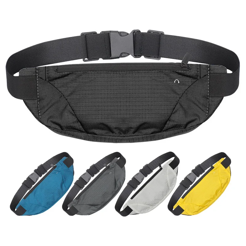 1pc Close Fitting Large Capacity Sports Waist Bag Phone Key Storage Pouch for Running Cycling Fitness Outdoor Daily Use