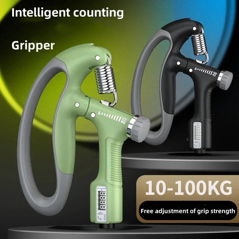 10-100Kg Adjustable Heavy Gripper Fitness Hand Exerciser Grip Wrist Training Increase Strength Spring Finger Pinch Expander