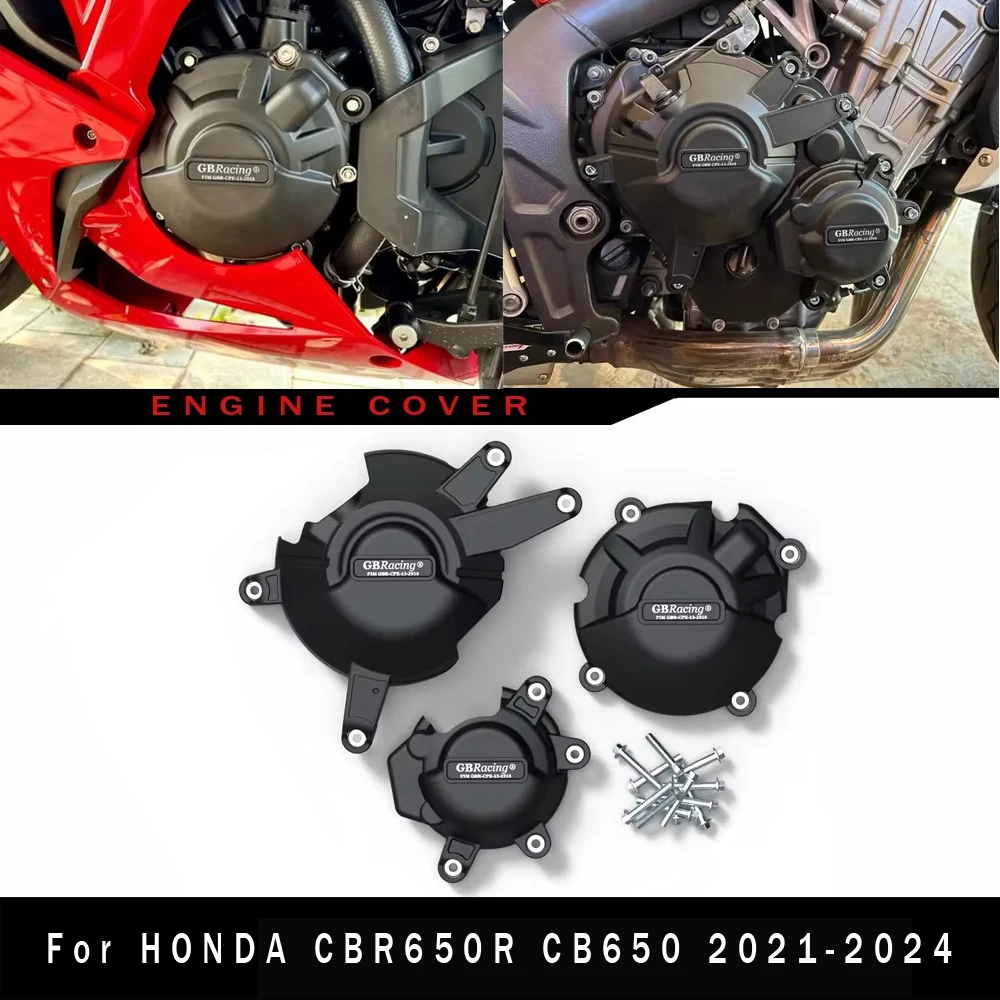 

For Honda CB650R CBR650R 2021-2024 motorcycle engine anti drop and thermal insulation protection