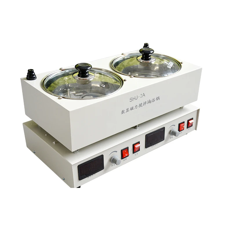 SHJ-6A digital display magnetic constant temperature agitator stirring oil bath pot four water six hole