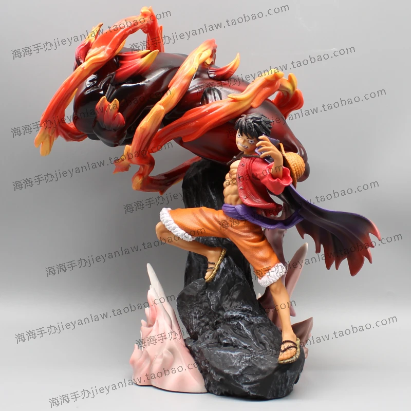 

One Piece D. Luffy Figure1/8 30cm Gk Th Studio Nightmare Monkey Anime Action Limited Edition Model Garage Kit Statue Toys Gift