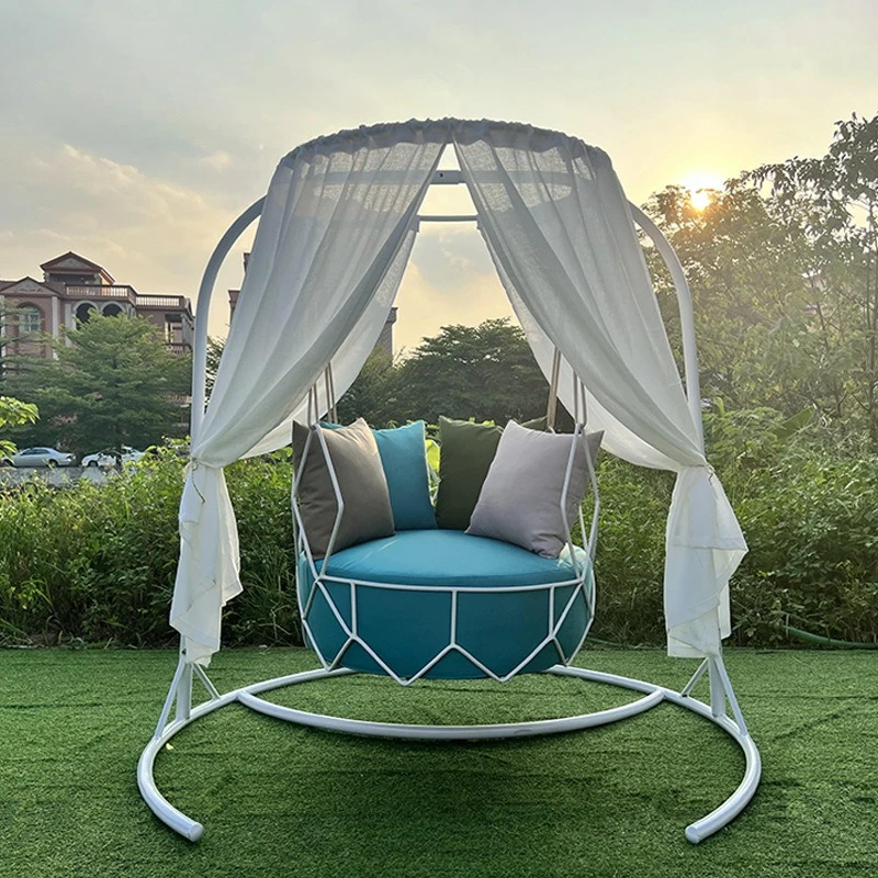hanging basket rattan chair, hammock outdoor balcony leisure rattan chair, indoor single autumn thousand one piece