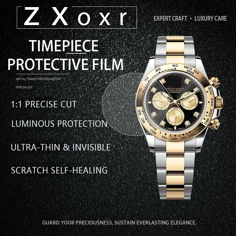 Watch Film for Daytona 126503 Full Set Anti‑Fingerprint Wear‑Resistant High‑Transparent Protective Film