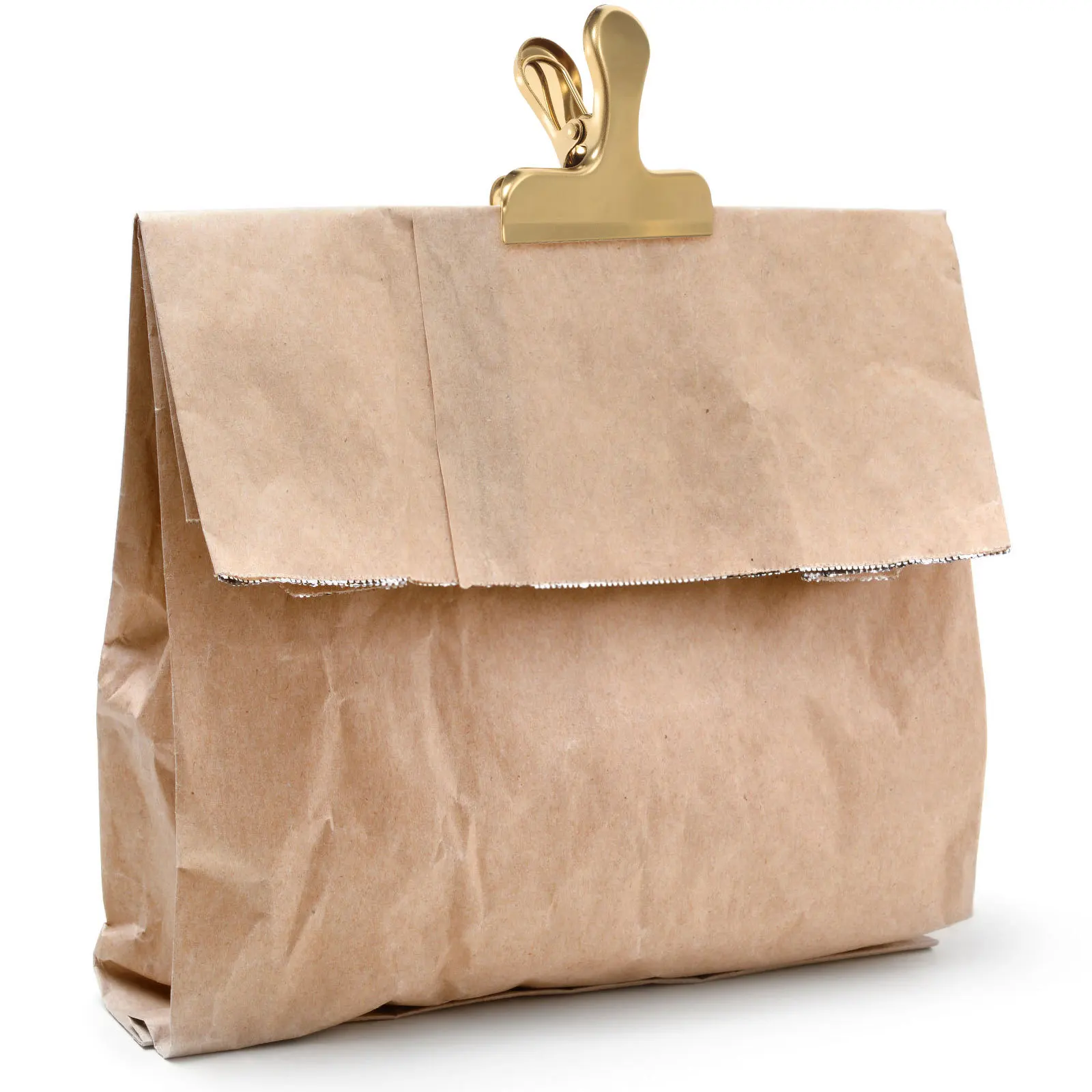 

4Pcs Food Bag Clip Stainless -Keeping Clip Effective Sealing for Snack Bags Home Storage Bag Sealer