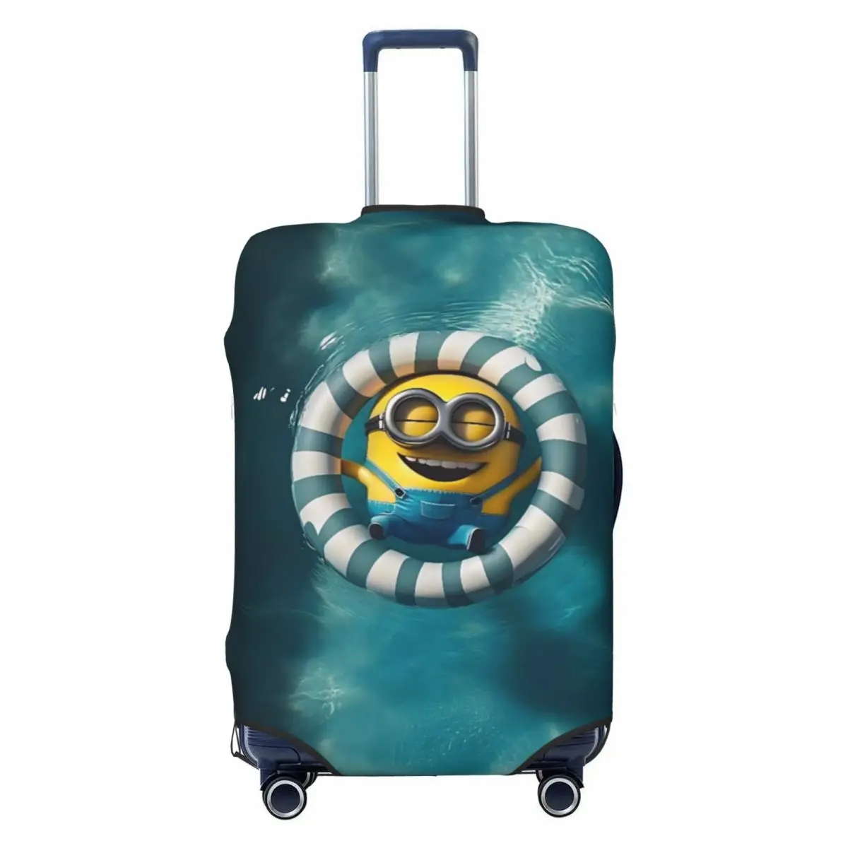 

Пользовательский чехол для чемодана M-Miniones, эластичная кукла Kawaii, защитные чехлы для багажа с забавным узором для 18-32 дюймов