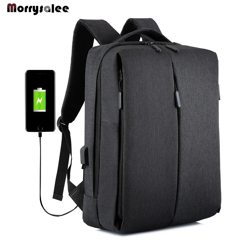 

Мужской рюкзак, сумка для ноутбука, ноутбука Mochila, мужской водонепроницаемый рюкзак, школьный рюкзак, брендовая 15,6-дюймовая однотонная сумка с мягкой ручкой