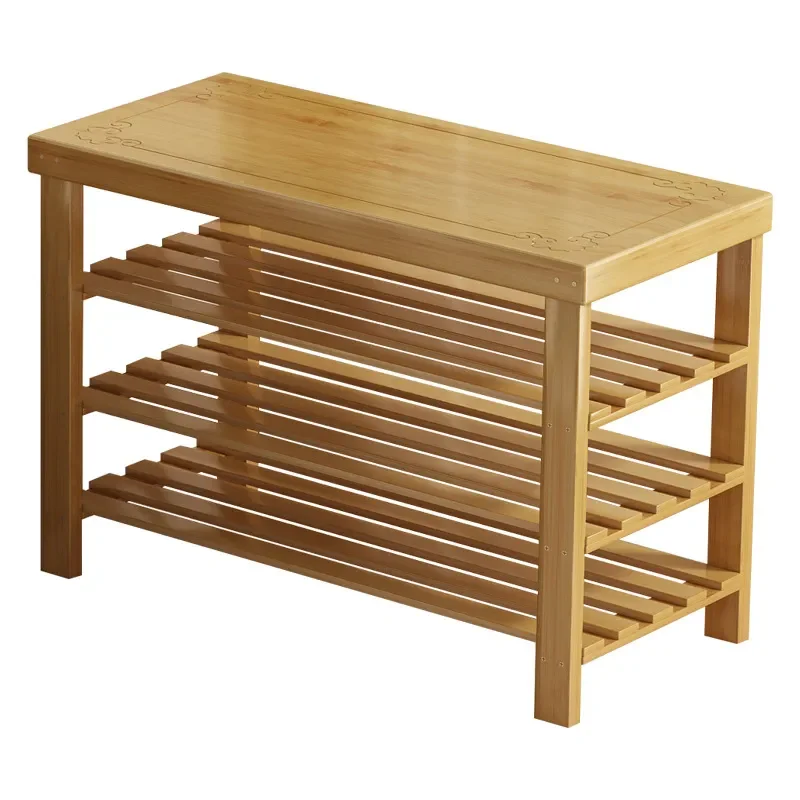 Light Luxury Entryway Shoe Bench with Storage Modern Padded Seat for Hallway Doorway Home Organization Space Saving Furniture