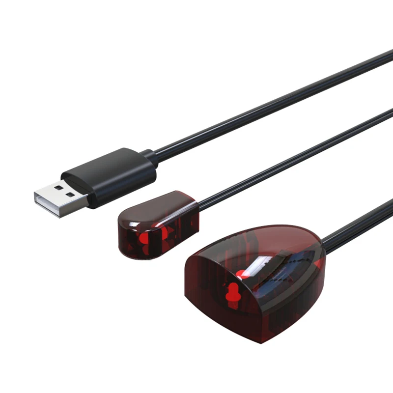 Adapter USB odbiornik podczerwieni IR przedłużacz pilota do zestawu STB Box nadajnik DVD dotyczy wszystkich urządzeń zdalnego sterowania