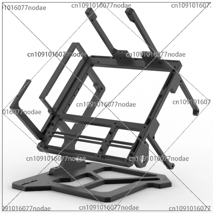 

2025new [Monster] A45 MAX MATX ATX Chassis Open Chassis All Aluminum Alloy Chassis