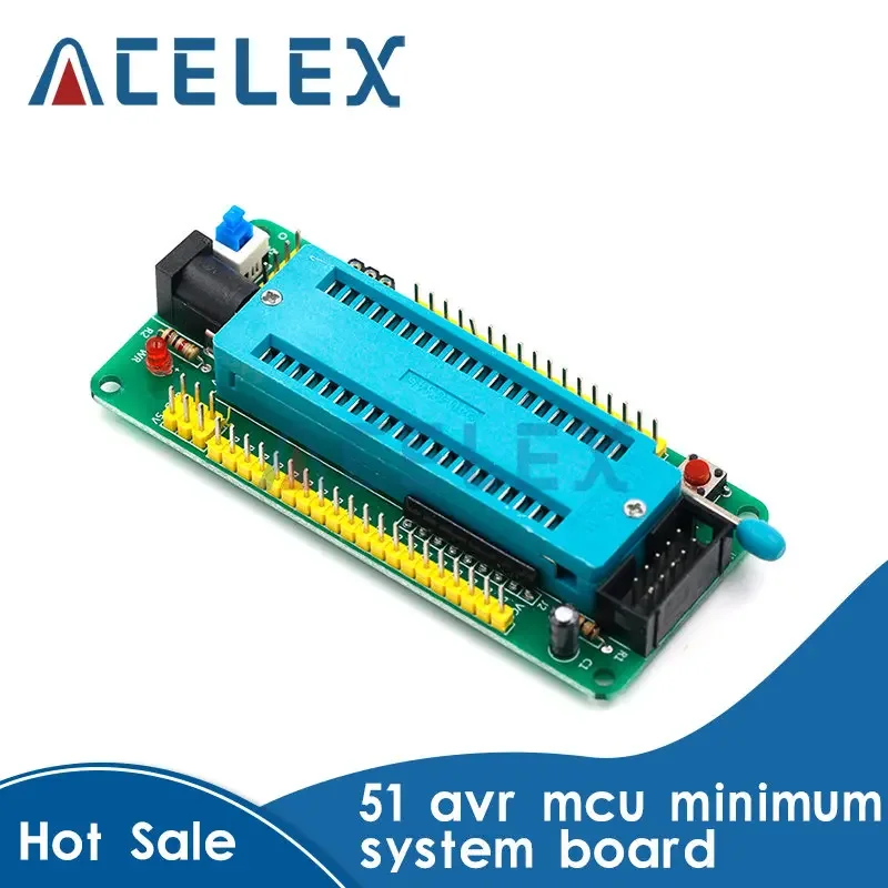 51 avr mcu moduł minimum system board rozwój pokładzie płytka edukacyjna stc moduł minimum system board programator mikrokontrolera