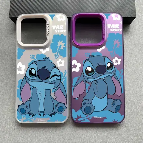 Cartoon Stitch Cover For Xiaomi Mi 15T 14T 14 Redmi 15A 15C 15 14C 13C A5 A3 A2 Note 15 14 13 Pro Plus Phone Case