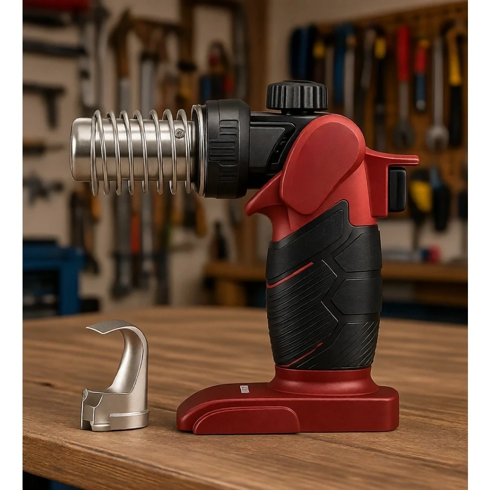 

Беспроводной бутановый термофен с отражателем, портативный, перезаправляемый, для ремонта труб, электропроводки и автомобильных работ