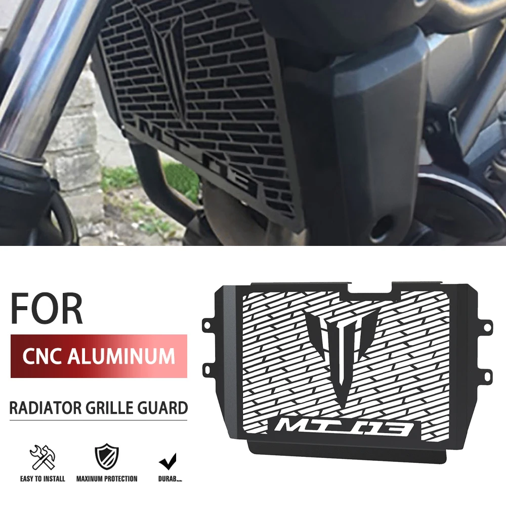 MT03 Radiator Cover Motorcycle Radiator Grille Guard Cover Protector For Yamaha MT 03 MT 25 2015 2018 2019 2020 2021 2022 2023